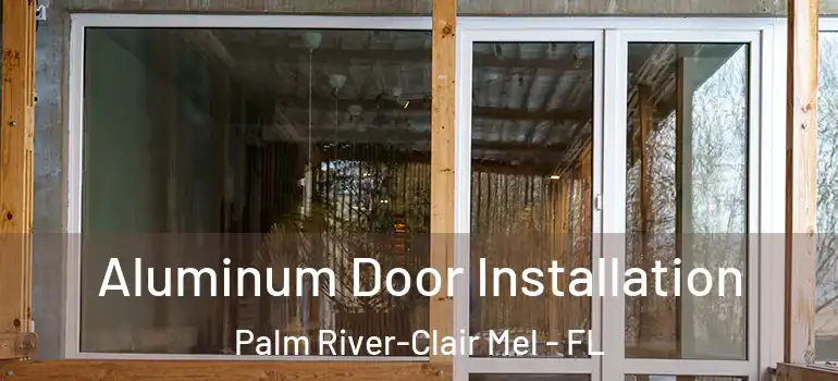 Aluminum Door Installation Palm River-Clair Mel - FL