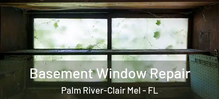 Basement Window Repair Palm River-Clair Mel - FL