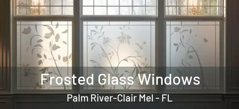 Frosted Glass Windows Palm River-Clair Mel - FL