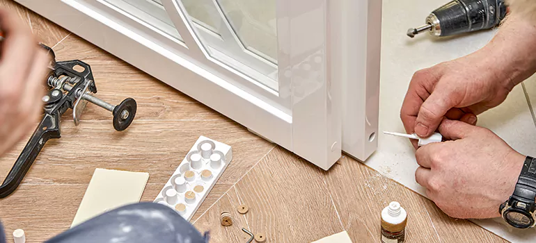 Commercial Aluminum Door Installation in Palm River-Clair Mel, FL