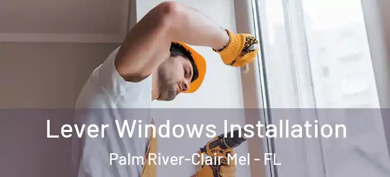 Lever Windows Installation Palm River-Clair Mel - FL