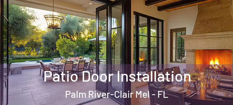 Patio Door Installation Palm River-Clair Mel - FL