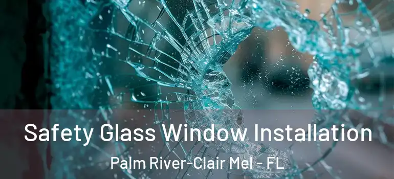 Safety Glass Window Installation Palm River-Clair Mel - FL