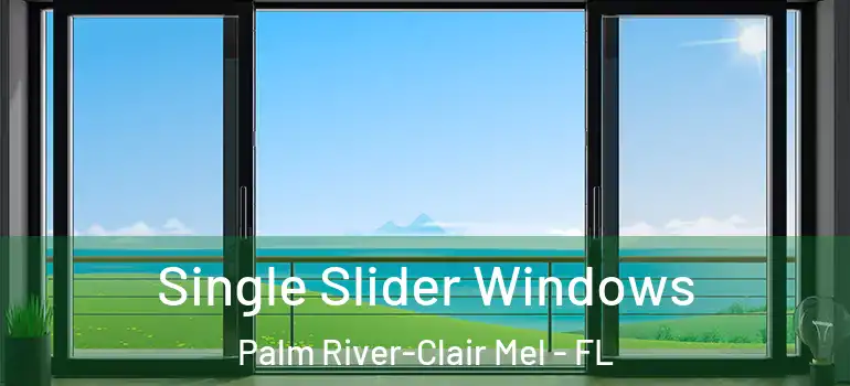 Single Slider Windows Palm River-Clair Mel - FL