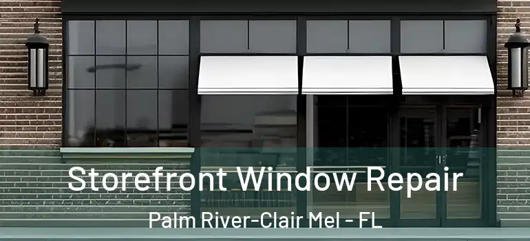 Storefront Window Repair Palm River-Clair Mel - FL