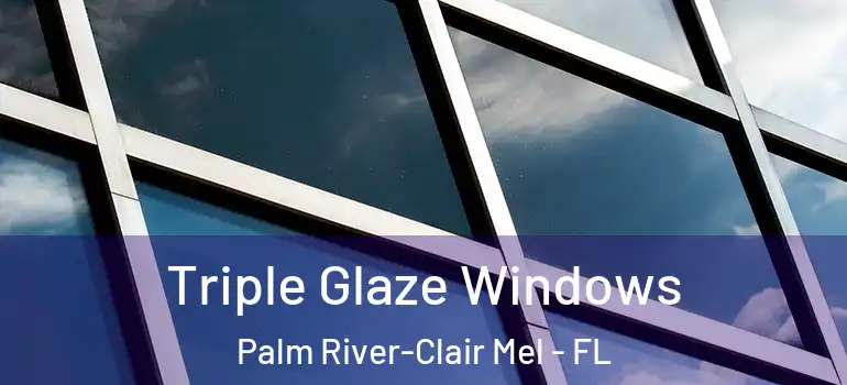 Triple Glaze Windows Palm River-Clair Mel - FL