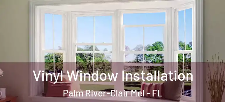 Vinyl Window Installation Palm River-Clair Mel - FL