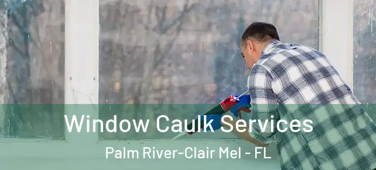 Window Caulk Services Palm River-Clair Mel - FL