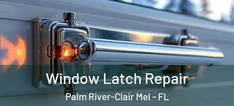 Window Latch Repair Palm River-Clair Mel - FL