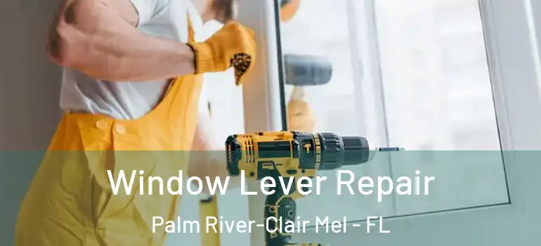 Window Lever Repair Palm River-Clair Mel - FL